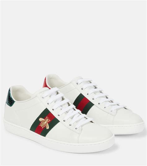 gucci white diamond sneakers|Gucci all white sneakers.